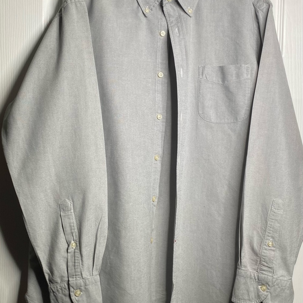 Daniel Cremieux Light Gray Casual Button Down Shirt